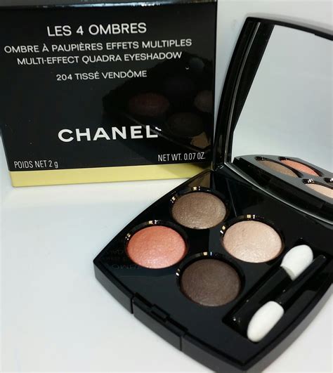 les 4 ombres chanel eyeshadow tisse vendome how to use|Chanel Tisse Vendome (204) Les 4 Ombres Eyeshadow Quad.